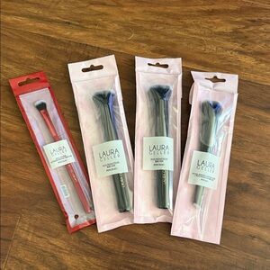 Laura Geller Professional Brush Collection - Black and Red